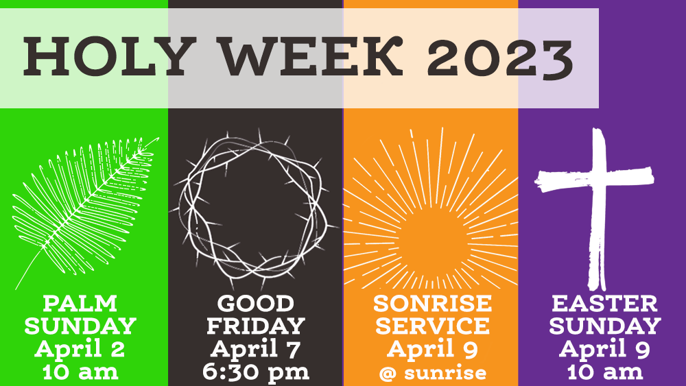 Holy Week 2023
