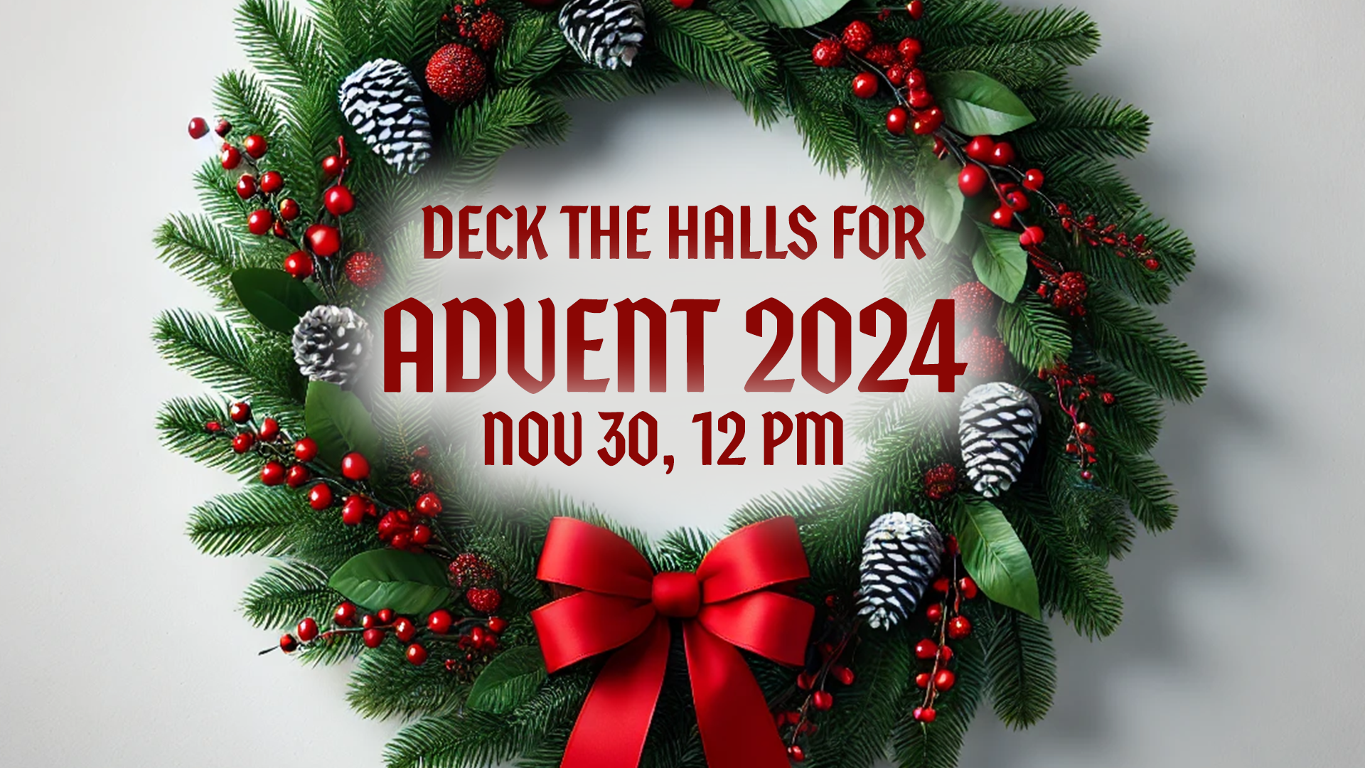 🎄 Deck the Halls for Advent! 🎄